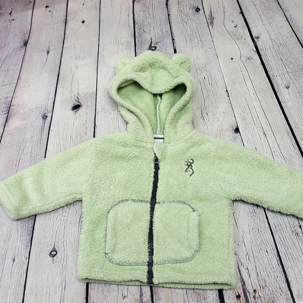 Browning Fleece Baby Zip Jacket 6 months
